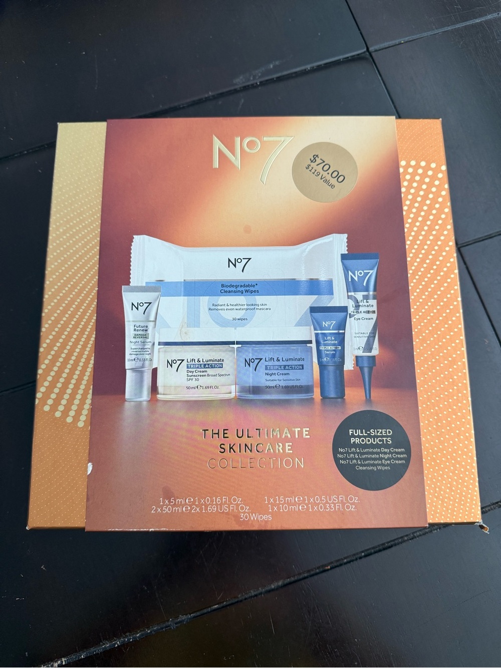 No7 lift & laminate ultimate skincare set